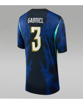 Billige Fotballdrakt Brasil Gabriel Magalhaes #3 Replika Bortedrakt Dame VM 2026 Kortermet Billige Fotballdrakt Brasil Gabriel Magalhaes #3 Replika Bortedrakt Dame VM 2026 Kortermet